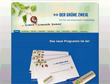 Tablet Screenshot of gruenerzweig.de